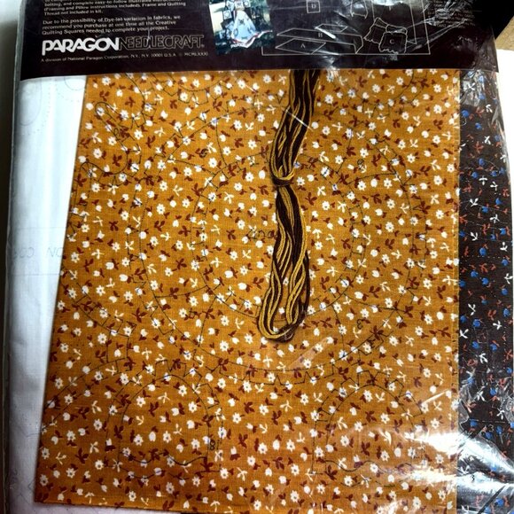 Creative Quilting Squares Kit makes 2 14” blocks Includes Fabric and Batting - Picture 8 of 13